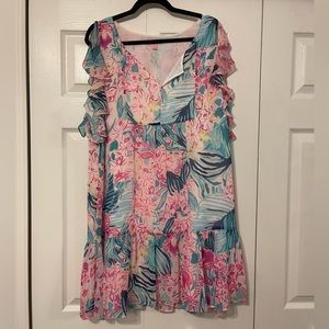 Lilly Pulitzer Women's Nora Dress Multi Flora